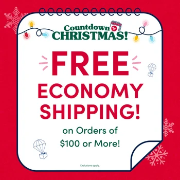 Free Economy Shipping on Orders Over $100!